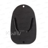 KiWAV Motorcycle Kickstand Pad Plate Support Accessory - Black -