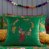 furn. Purrfect Christmas Duvet Cover Set - Toddler - Green/Gold