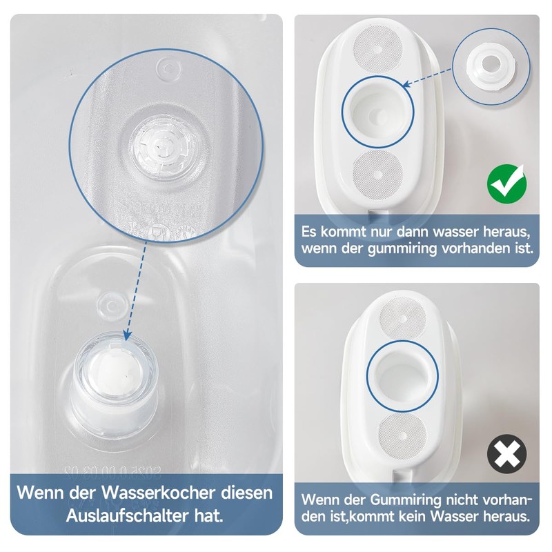 Watus Water Filter Cartridges, for Brita Maxtra and Maxtra, for