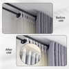 20 Pcs Curtain Spacers, Plastic Spacers for Eyelet Curtains, 50mm