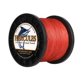Hercules Super Cast 100 m - 2000 m Yards Braided Fishing Line 10 lb - 300 lb Test for Saltwater Freshwater PE Braid Fish Wire Superline 8 Strands