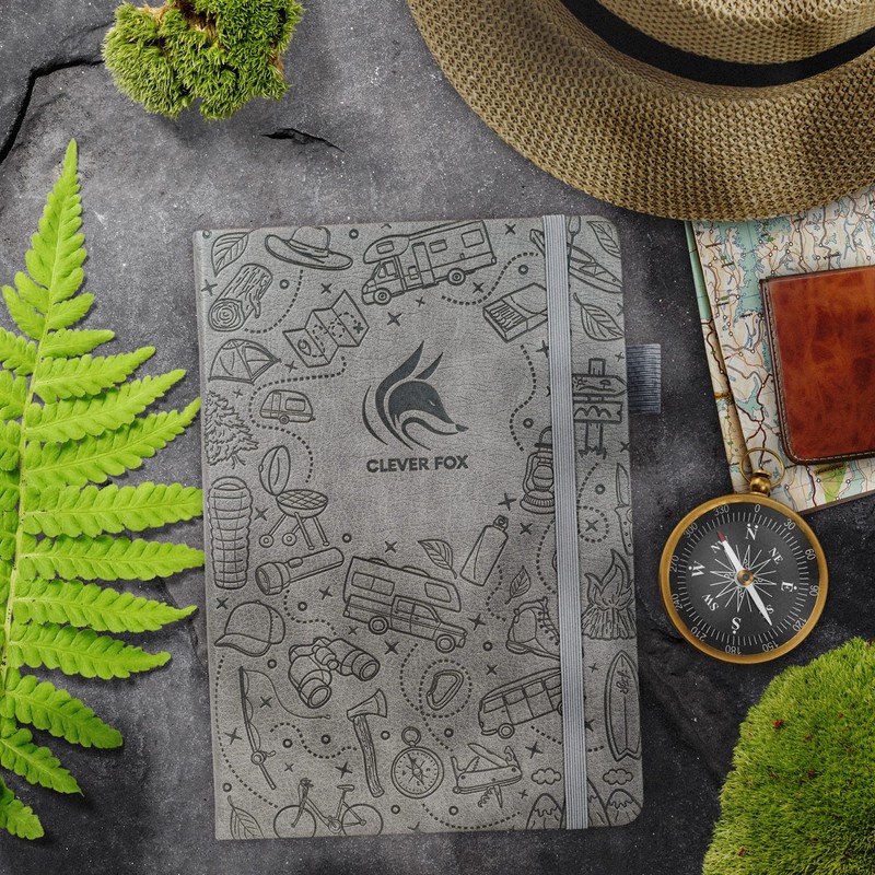 Clever Fox Camping Journal – Camper Log Book & RV