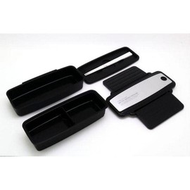 OSK BLW-18HSE Lunch Box with 2-Tier Cooler Case, Silver