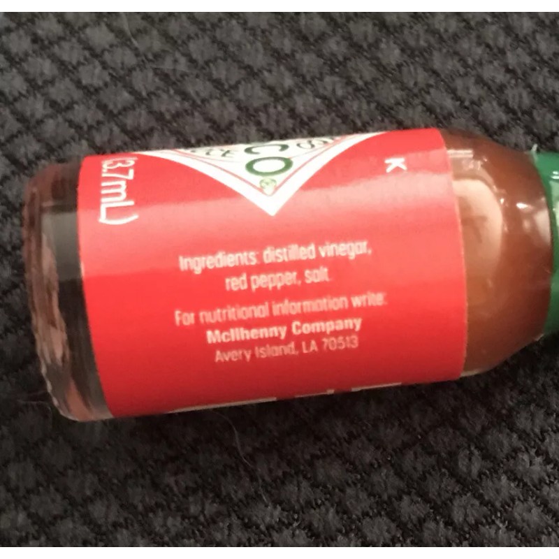 TABASCO New 2 Pack ~ Mini Tabasco Original Pepper Sauce