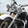 VINTGMT Motorcycle Headlight Trim Ring Chrome 7" Headlamp Trim Ring