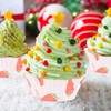 Cupcake Cases Paper, 100PCS Muffin Liners, Strawberry Printing Cupcake Liners,