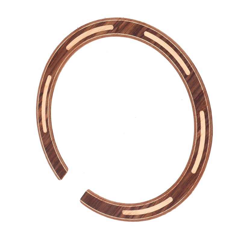 Guitar Soundhole Decal SelfAdhesive Ring Sticker Decoration Accessories Maple Rosewood