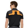 J.Lindeberg Men's Jeff Reg Fit Moisture Wicking Polo Shirt -