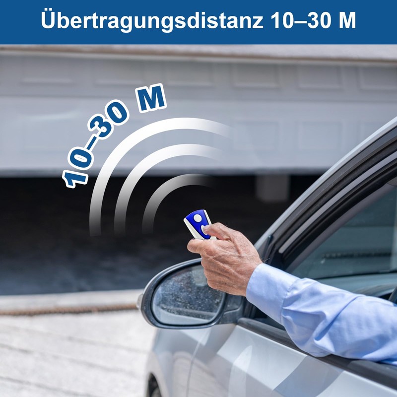 Garage Door Replacement Remote Control 433.92Mhz Compatible with Novoferm Novotron