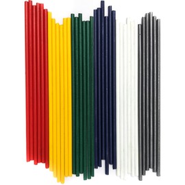 June Gold 36 Colored 2.8 mm Lead Refills, 6 Colors, Deep or Long Reach Nose & Nib Pencil Refills