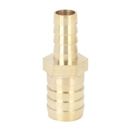 X AUTOHAUX 19mm to 12mm Brass Barb Hose Fitting Straight Connector Adaptor for Air Water Gas Oil