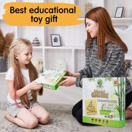 Tabla Geoboard De Madera Montessori Para Niños 3-5 Años                                                                                               