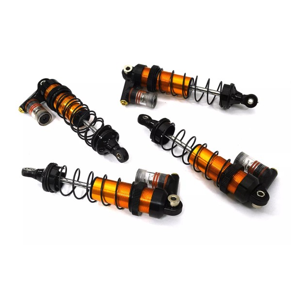 Losi Billet Machined Piggyback Shock Set for Losi 1/10 2WD