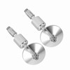 1 Pair 7/8" Round Handlebar Bar End Rear View Mirrors