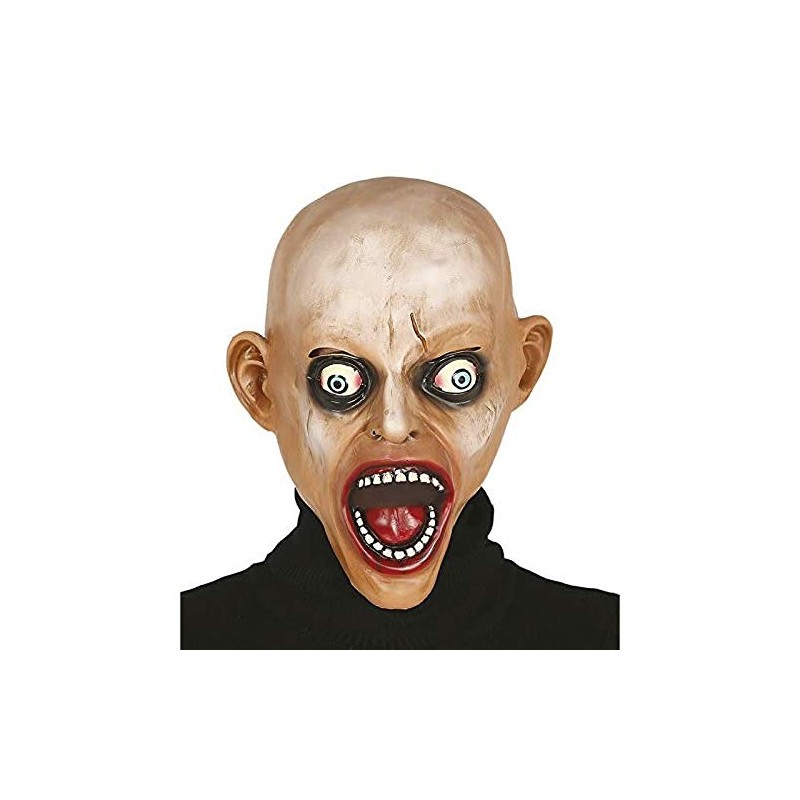 Guirca Zombie Mask Wreath Monster Latex Adult Multicoloured 2406