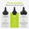 VELMIA Bicycle Saddle 100% Waterproof, Seamless & Ergonomic Design -