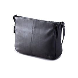 Ambleside – Women’s Real Leather Cross Body Bag in Black