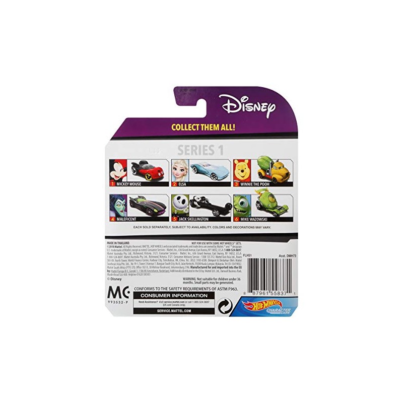 Hot Wheels Maleficent Vehicle, 1:64 Scale