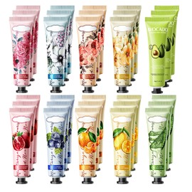 30 Pack Hand Cream for Dry Cracked Hands,Moisturizing Mini Hand Lotion Travel Size for Women,Hydrating Handcream Gifts Set,Hand Moisturizer for Thanksgiving Gifts and Birthday Gifts