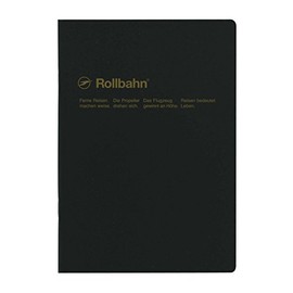 Delfonics Rollway Notebooks: 5-1/2 in. x 7 in. (Black)