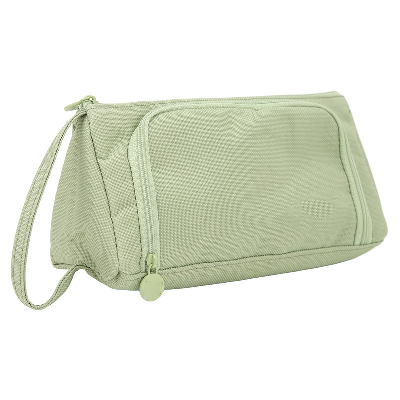 Large Pencil Case Handle Design Large Capacity Layered Durable Oxford