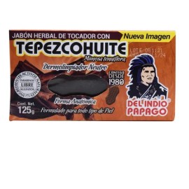 Jabón Neutro Tepezcohuite 125 G Del Indio Papago