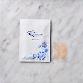 Quanis Derma Filler [Face Mask Parts] Eye Pack (Moisturizing, Drying, Wrinkles), Left and Right 2 Sheets x 1 Set