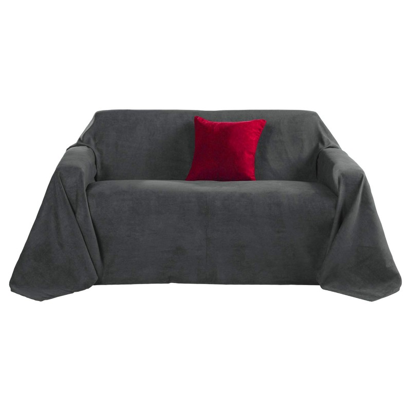 Beautissu Romantica Blanket 210 cm x 280 cm in Suede-Look