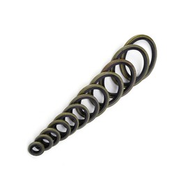 240 Pieces Rubber O-Ring Assortment Kit for Insulation Seal Washer Seals Air Conditioning Car Vehicle Repair