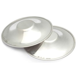 Stillhütchen aus reinem Silber 999 SCHUTZ EMPFINDLICHER BRUSTWARZEN RHAGADEN Brusthütchen argentoè