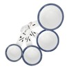 Argon Tableware 4 Piece Measuring Cup Set - Blue -