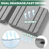 3PCS Water Absorbing Stone Tray, DryingNeat Diatomite Stone Sink Tray,