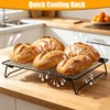 Sourdough Cooling Rack 2 Pack Stackable | Heavy Duty Wire