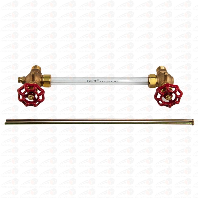 DUCO® STEAMER SIGHT GLASS WATER GAUGE VALVE ASSEMBLY for STEAMASTER