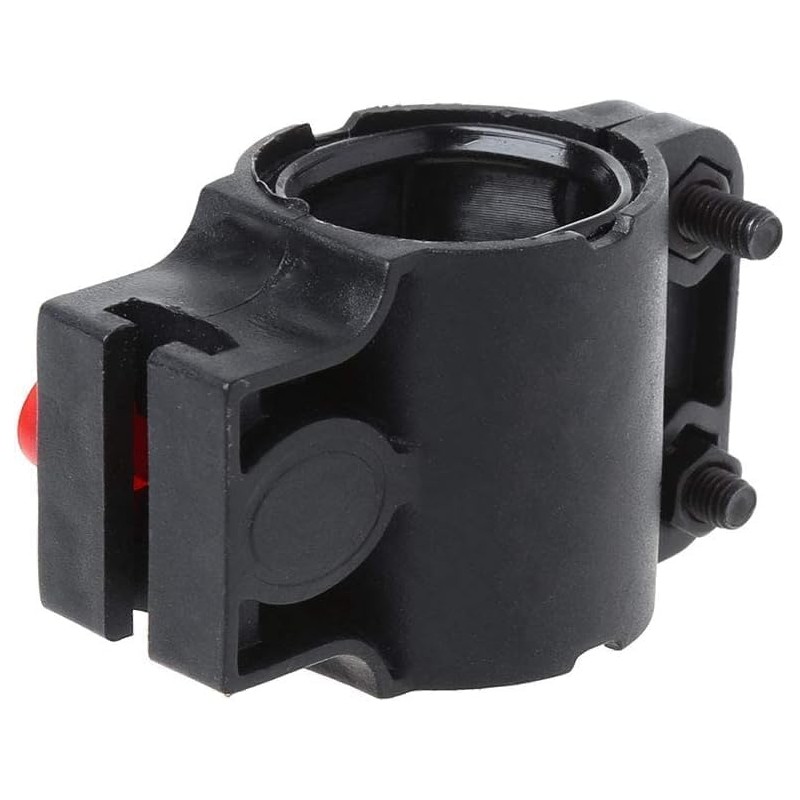 Black Bicycle Lock Mount Holder, Universal Frame Support for U-Lock,