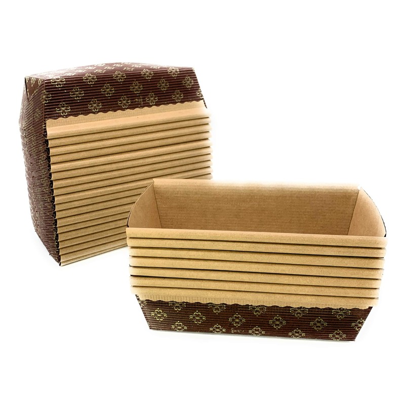 Junior Loaf Pan Italian Paper Bakers (25-pack, 6 x 2.5