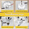 Shower Handle Replacement Compatible with Price Pfister Contessa and Windsor