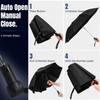Collapsible Windproof Umbrella Travel - 42inch Auto Open & Manual
