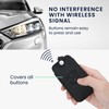 kwmobile Car Key Case Compatible with Renault 4-Button Smartkey Car