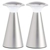 LIGHT IT! by Fulcrum 24416-101 Lanterna Touch, Silver, 2 Pack