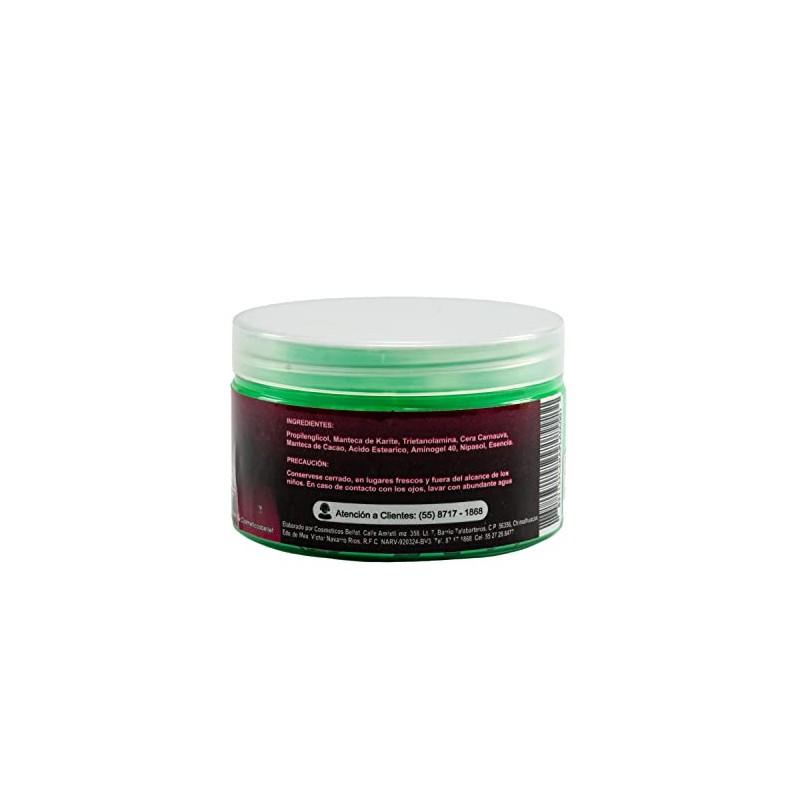 Bellet Cera Modeladora para Cabello con Color Verde Neón, 120
