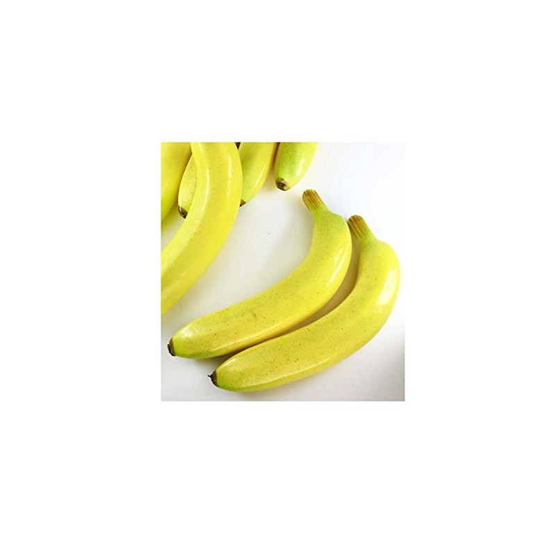GuCra Banana Lifelike Model Food Sample Fruit Model (AA 8pcs)