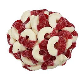 Smarty Stop Gummy Rings (Cherry, 1 Pound (Pack Of 1))