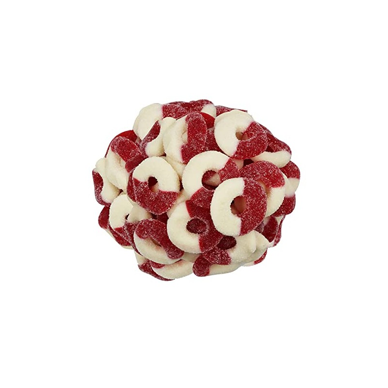 Smarty Stop Gummy Rings (Cherry, 1 Pound (Pack Of 1))