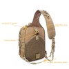OUTLEYNY Men's Tactical Sling Bag Small Sling Backpack Military Rover