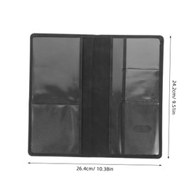 Beavorty American Driver's License Sleeve PU Holder for Car Registration Insurance Credit Cards Stylish and Compact Design for Daily Use Unisex Organizer for Travel and Shopping