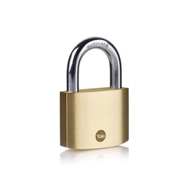 Yale Y110B/60/132/1/B Brass Padlock, 60 mm, 1 Box, 60mm