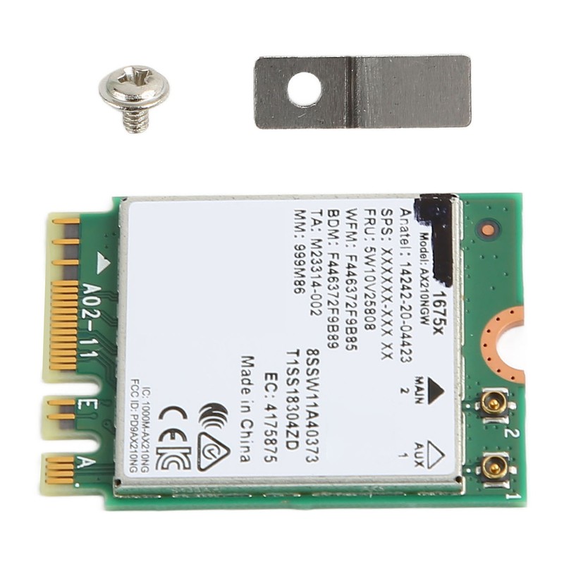 WiFi Card Wireless Tri Band 1675X AX210NGW M.2 NGFF WI‑FI6E