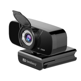 Sandberg 134-15 Webcam 2MP 1920 x 1080 Pixels USB 2.0 Black