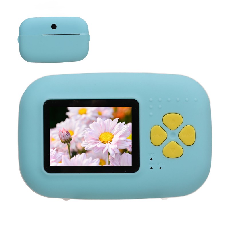 Instant Print Camera with Printer Paper 16MP 1080P MP3 Music